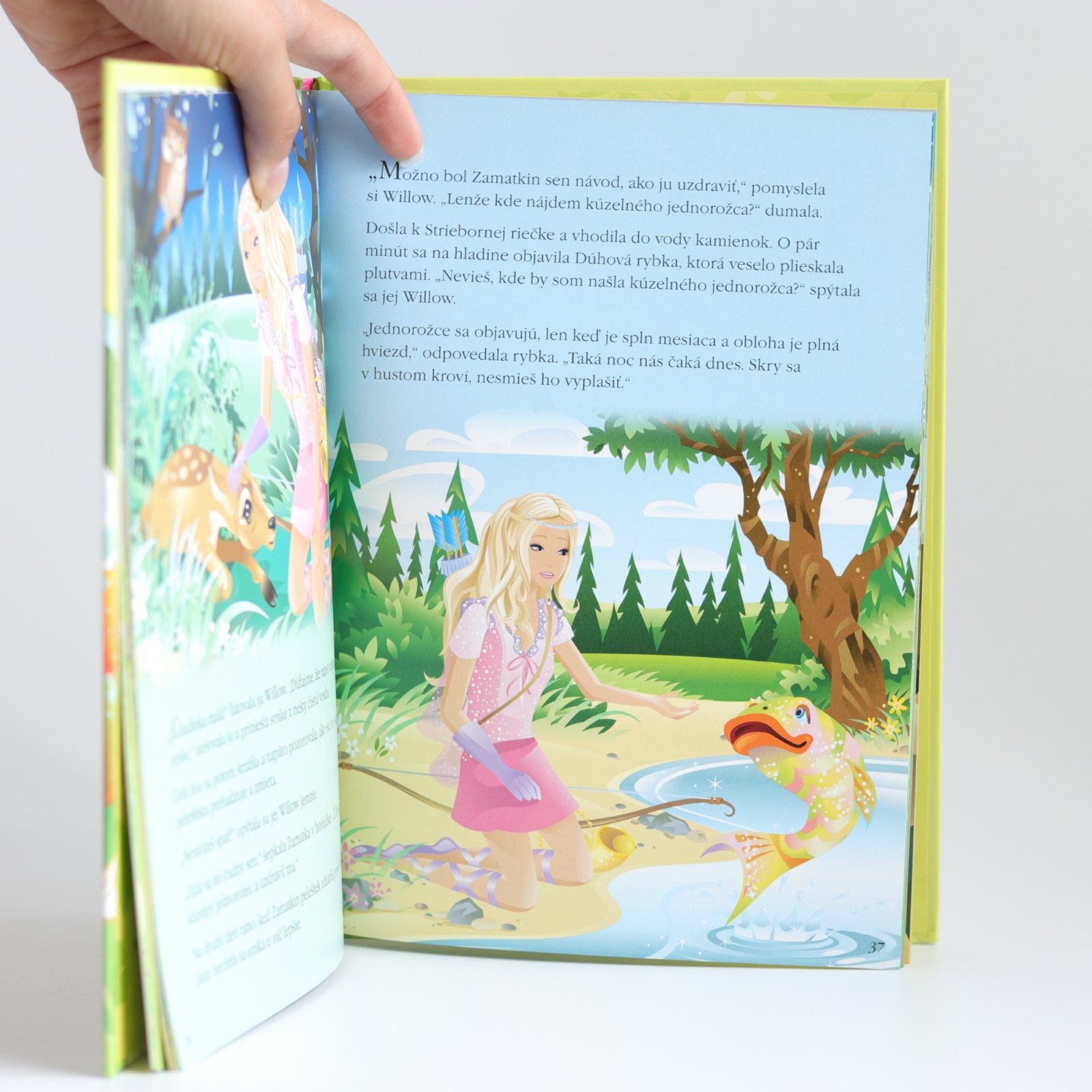 barbie zelená kniha rozprávok2 Detail knihy Barbie: Zelená kniha rozprávok - kolektív autorov
