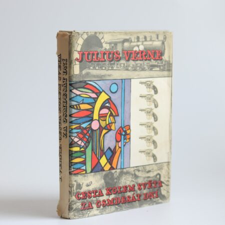 Obálka knihy Cesta kolem světa za osmdesát dní - Julius Verne (1959)