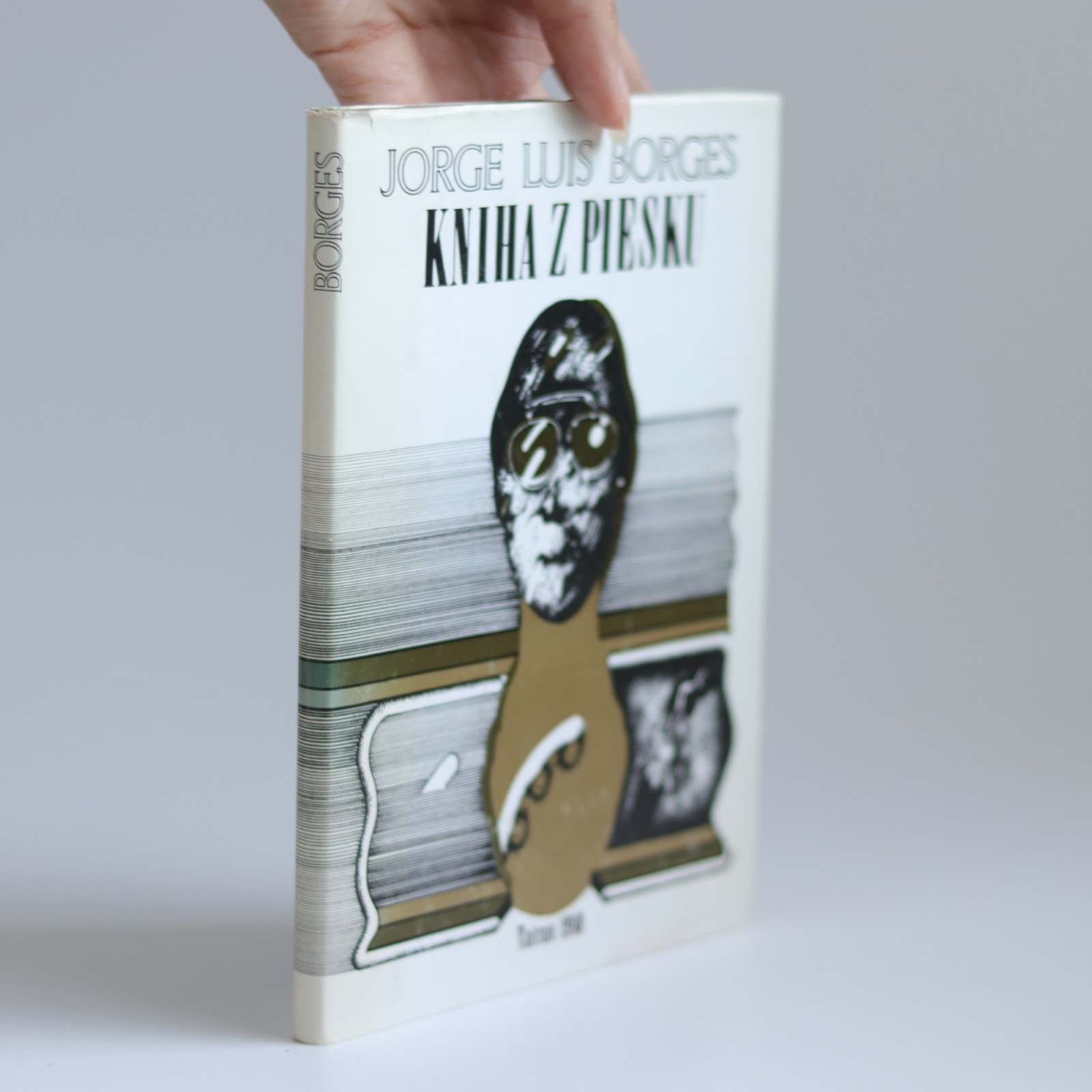 kniha z piesku borges (1) Obálka knihy Kniha z piesku - Jorge Luis Borges