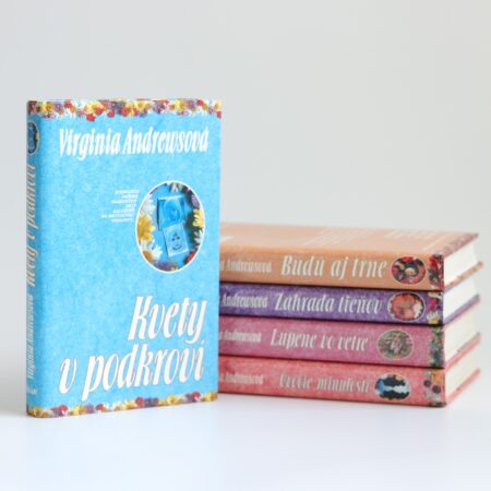 Obálka knihy Kvety v podkroví, Lupene vo vetre, Budú aj tŕne, Ovocie minulosti, Záhrada tieňov - Virginia Andrewsová