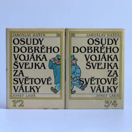 Obálka knihy Osudy dobrého vojáka Švejka za světové války 1/2, 3/4 - Jaroslav Hašek