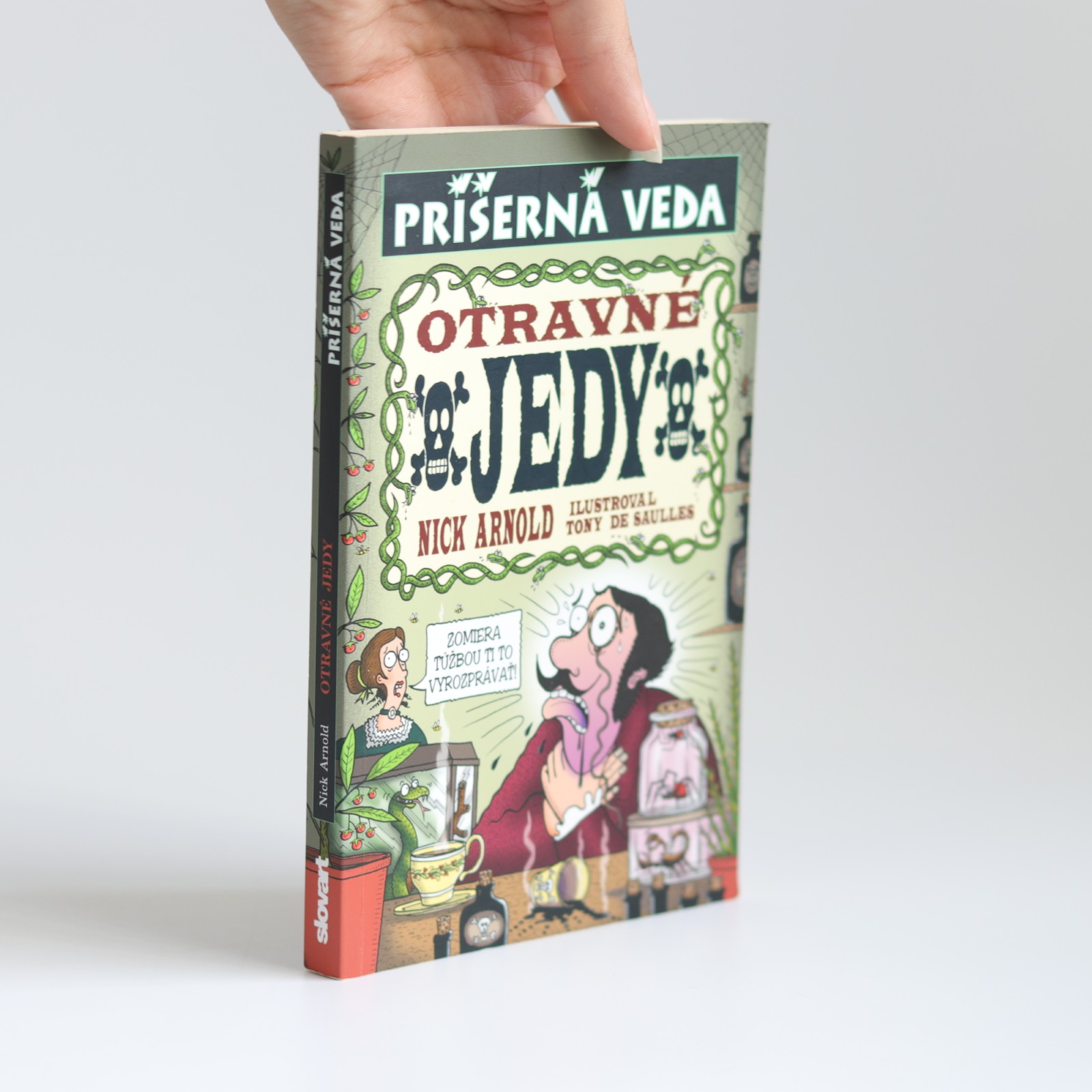 otravné jedy arnold Obálka knihy Otravné jedy - Nick Arnold
