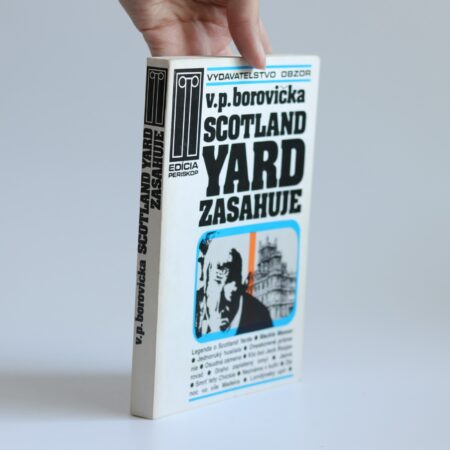 Obálka knihy Scotland Yard zasahuje - V. P. Borovička