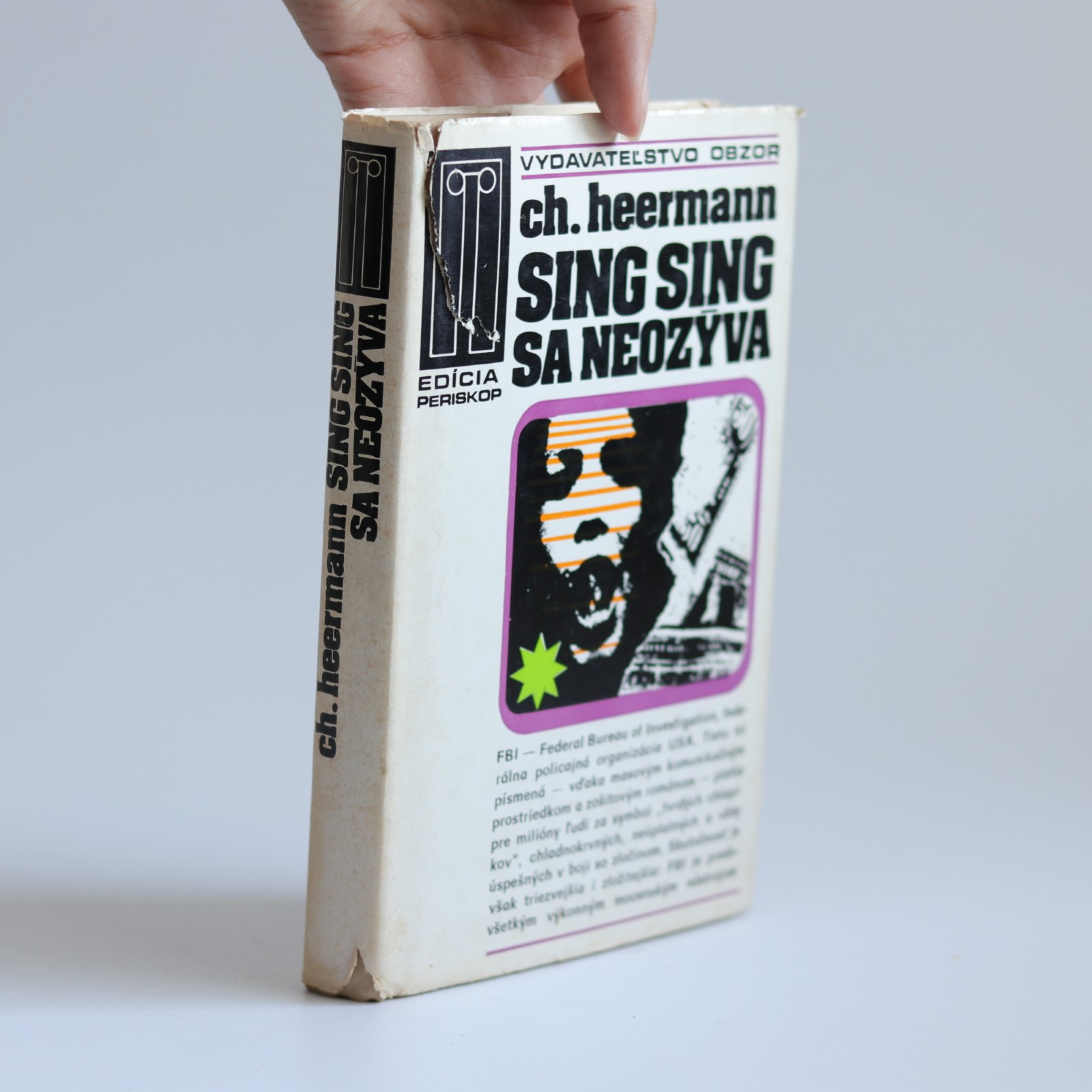 sing sing sa neozýva heermann Obálka knihy Sing Sing sa neozýva - Christian Heermann