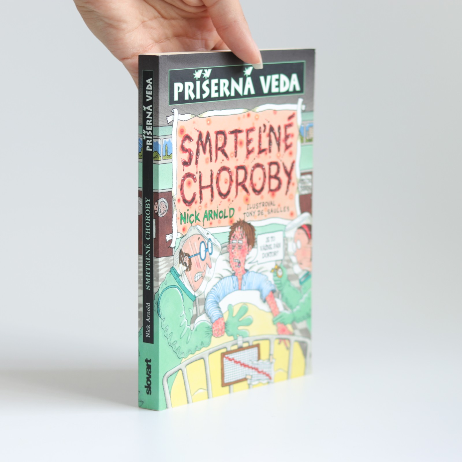 smrtelne choroby arnold Obálka knihy Smrteľné choroby - Nick Arnold