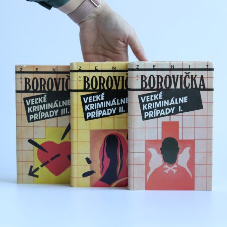Obálka knihy Veľké kriminálne prípady I.-III. (komplet) - Borovička