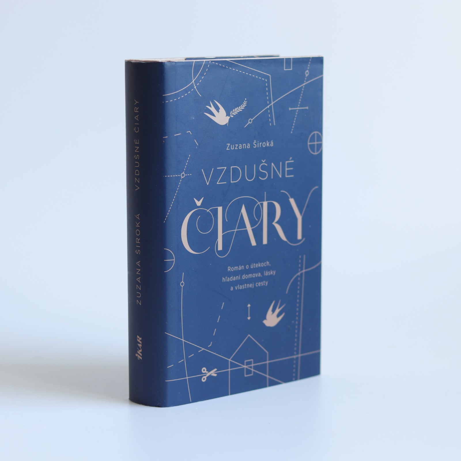 vzdušné čiary Široká Obálka knihy Vzdušné čiary - Zuzana Široká