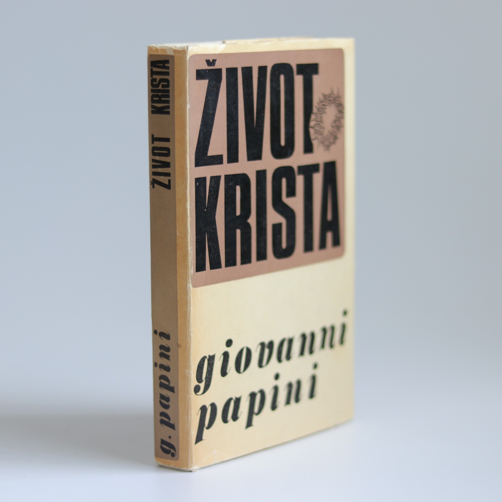 zivot krista papini 1969 (1) Obálka knihy Život Krista - Giovanni Papini (1969)