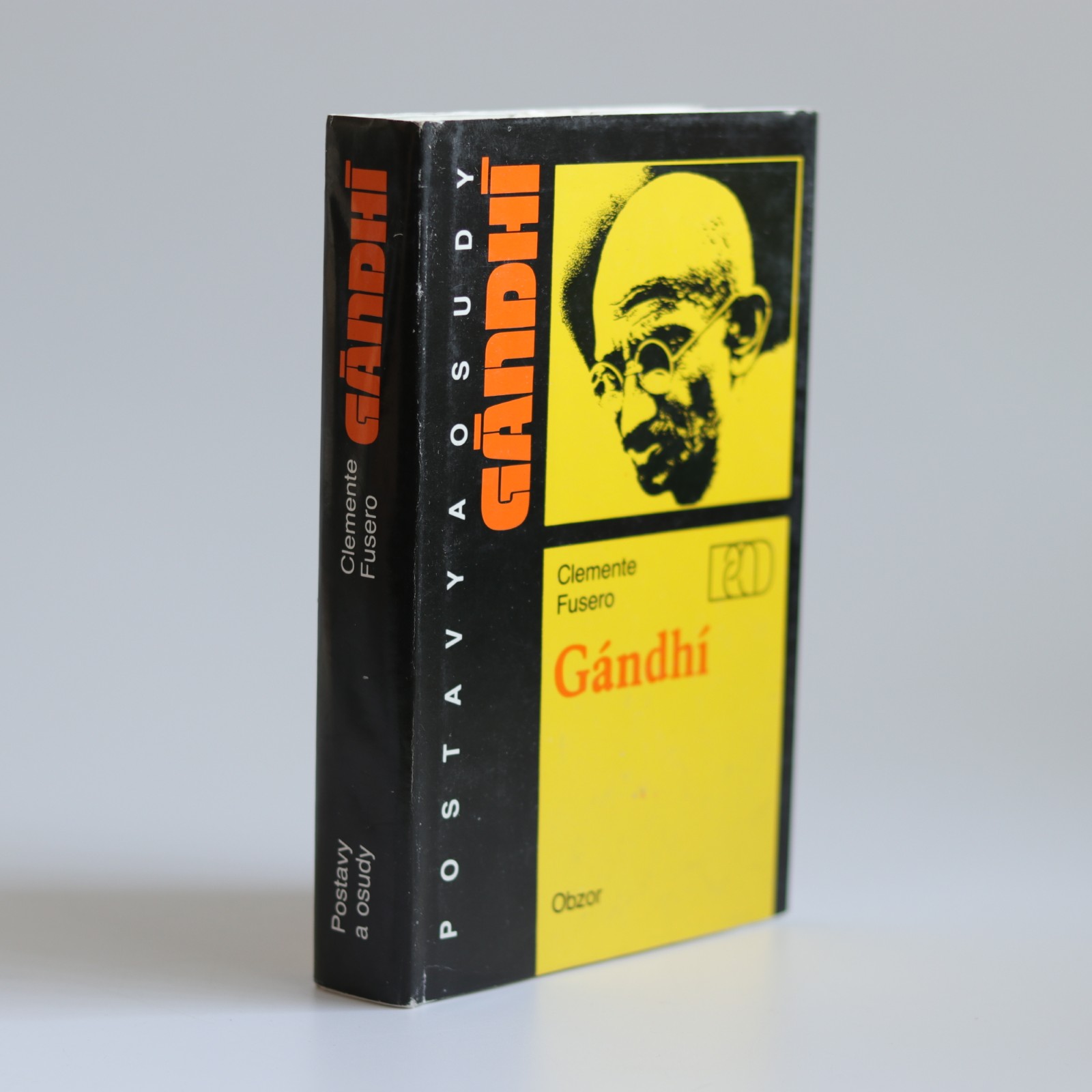 gándhí fusero Obálka knihy Gándhí - Clemente Fusero