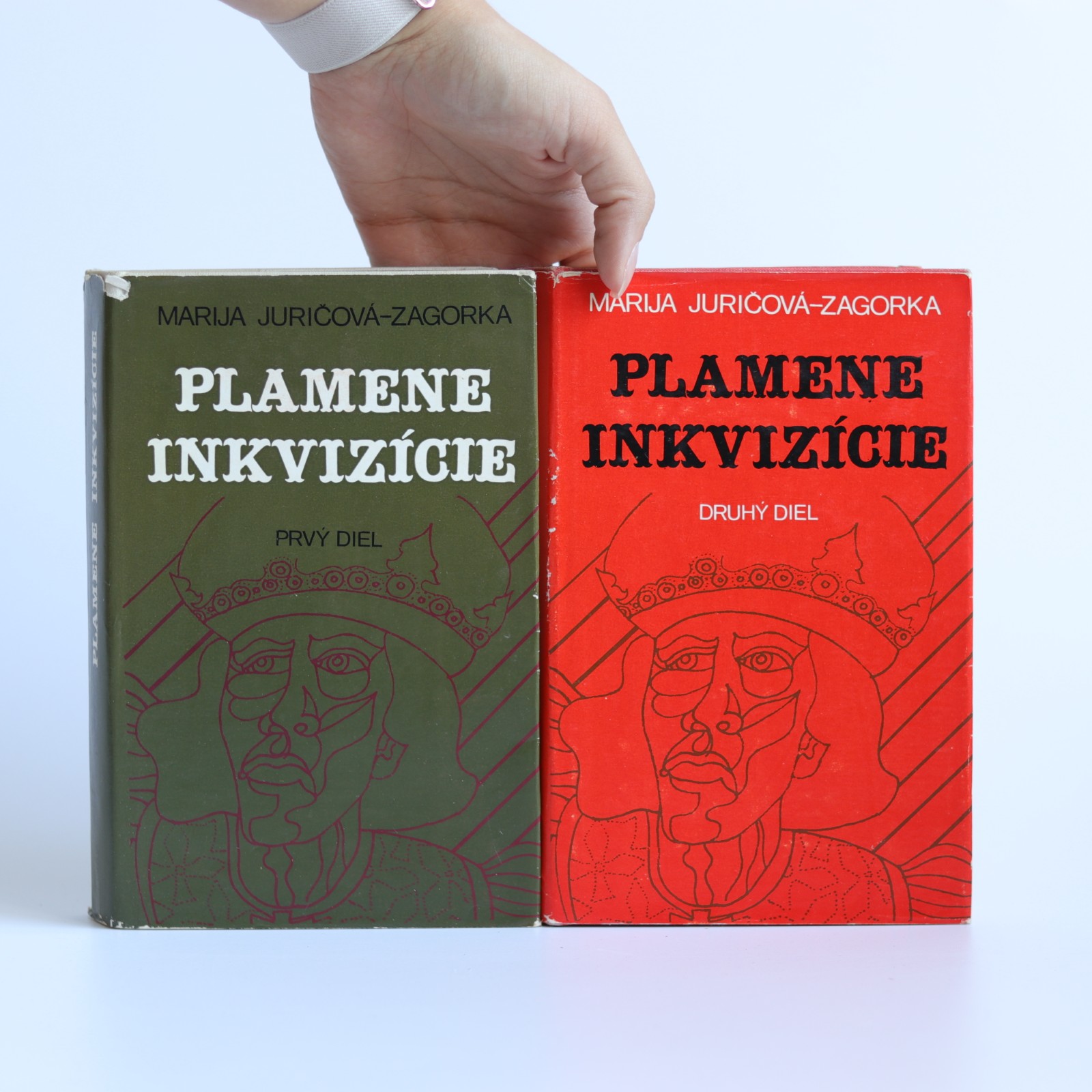plamene inkvizície 1, 2 zagorka 1974 Obálka knihy Plamene inkvizície 1, 2 - Marija Jurič Zagorka (1974)