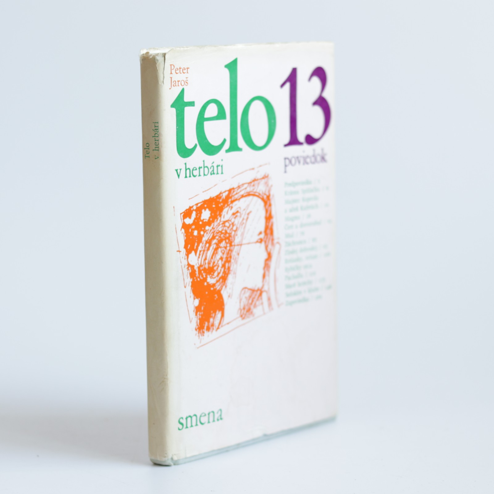 telo v herbári jaroš Obálka knihy Telo v herbári - Peter Jaroš